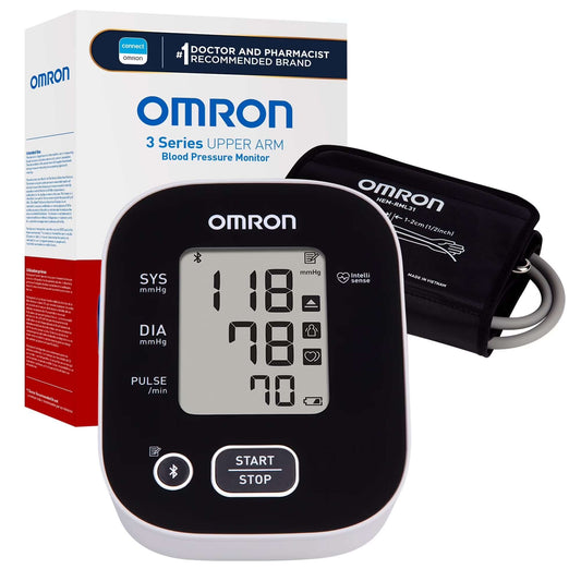 3 Series Upper Arm Blood Pressure Monitor and Arm Cuff for Home Use