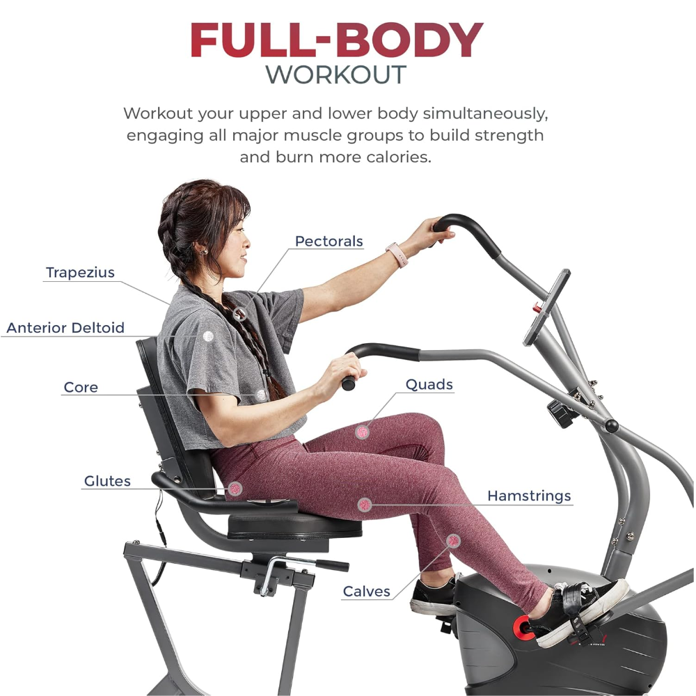 Smart Recumbent Bike – Full-Body Home Workout